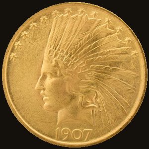 Obverse of a Eagle ($10).