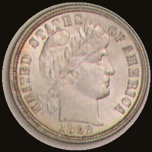 Barber dime, Good (G-4 to G-6)