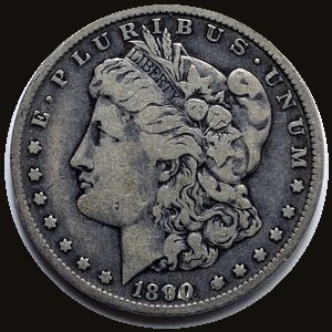 Morgan dollar, Very Fine (VF-20 to VF-35)