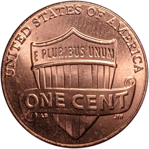 Reverse of a Lincoln Shield Cent.