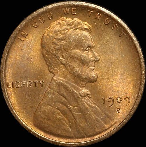 A business strike: a normal coin made for everyday commerce.